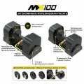 Гантели регулируемые MX Select MX100 EVO, эргономичная прорезиненная рукоять, вес 5.9-45.4 кг, пара