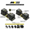 Гантели регулируемые MX Select MX55 EVO, эргономичная прорезиненная рукоять, вес 4.9-25.3 кг, пара